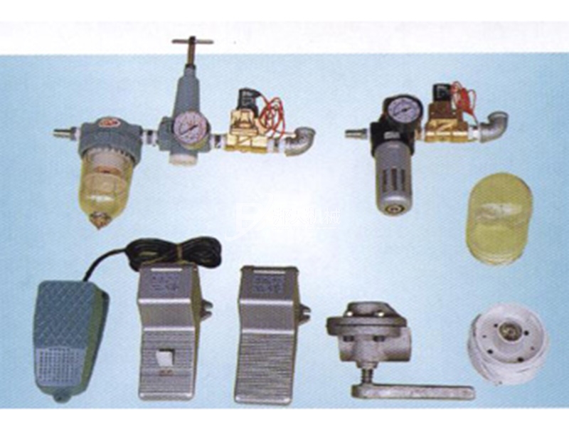 電磁閥、調(diào)壓濾水器、燈座、腳踏開(kāi)關(guān)、調(diào)砂器